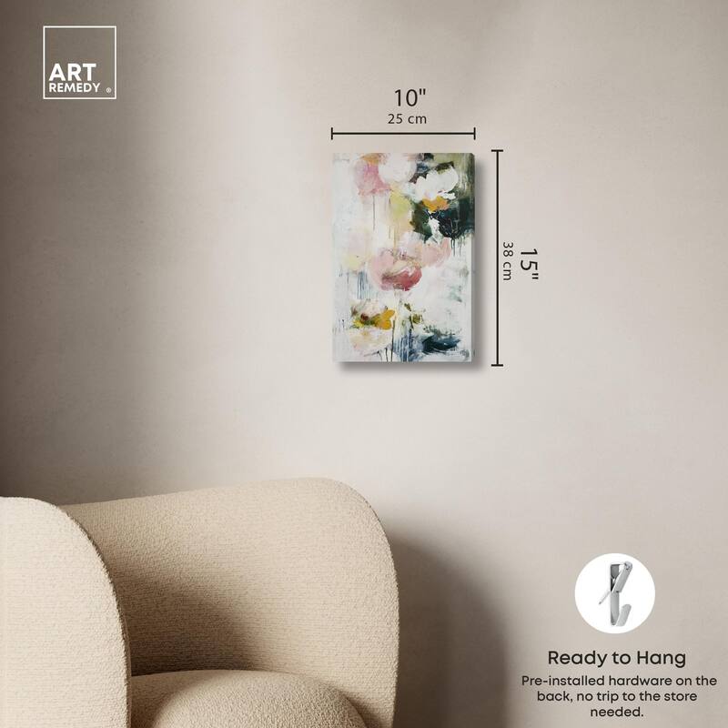 Dripping Colors IV Canvas by Art Remedy, Gallery Wrapped
