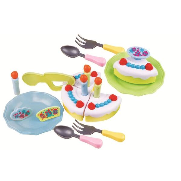 slide 2 of 3, Small World Toys Super Birthday Cake 18-Piece Playset - Multi Multi - Kids