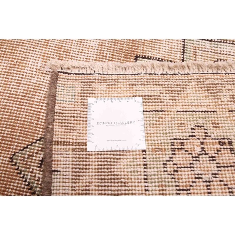 ECARPETGALLERY Hand-knotted Antalya Vintage Brown Wool Rug - 8'8 x 12'0