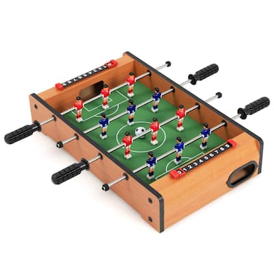 20" Football Table Competition Game Soccer Arcade Sized Indoor Sports - Green