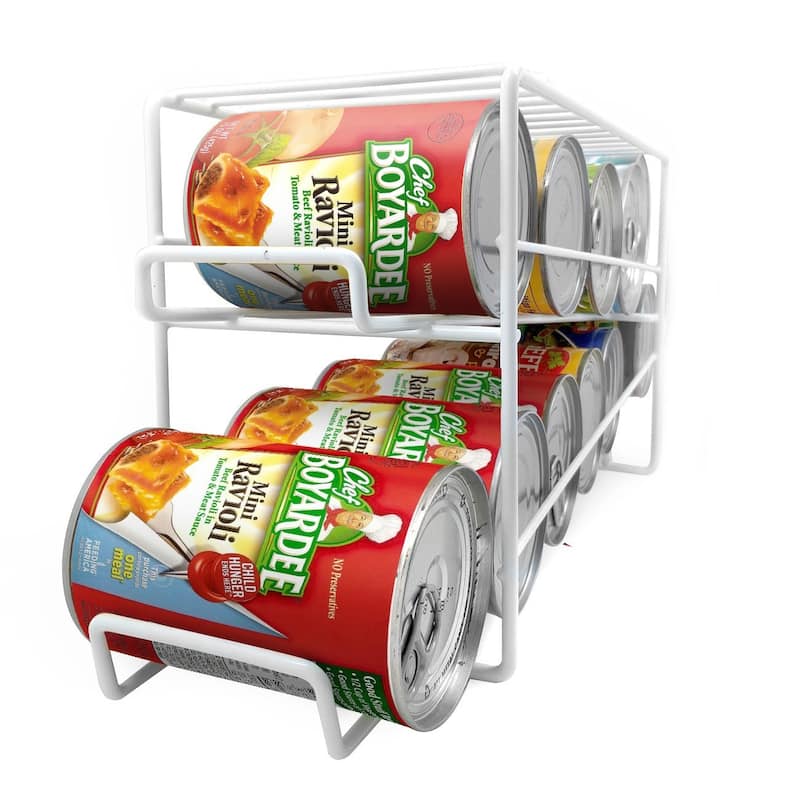 Sorbus Soda Can Beverage Dispenser Rack - Holds 12,12oz Soda Cans