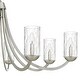 preview thumbnail 5 of 5, Allard 8-Light Brushed Nickel Chandelier