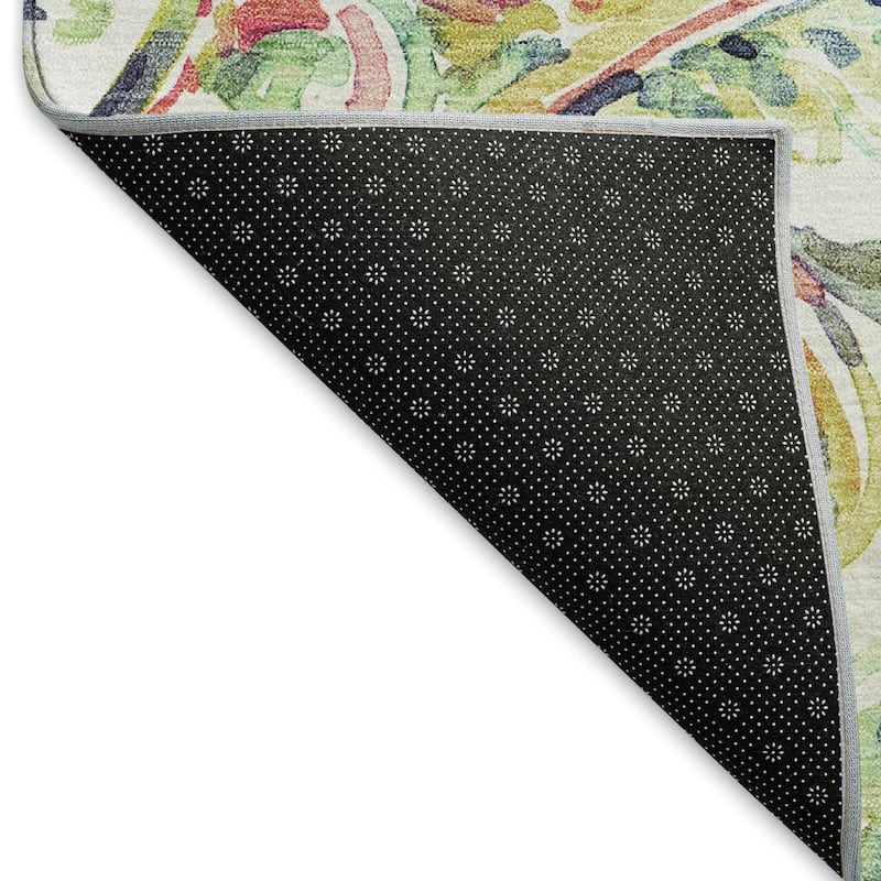 Premium Washable Super Soft Paisley Mayfield Rug