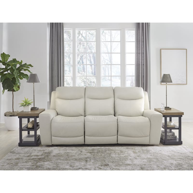 Signature Design by Ashley Mindanao Coconut Power Reclining Sofa - 89"W x 42"D x 43"H