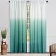 preview thumbnail 19 of 34, Chanasya Ombre Gradient Bedroom Semi-Sheer Window Curtain Panel Pair (Set of 2)