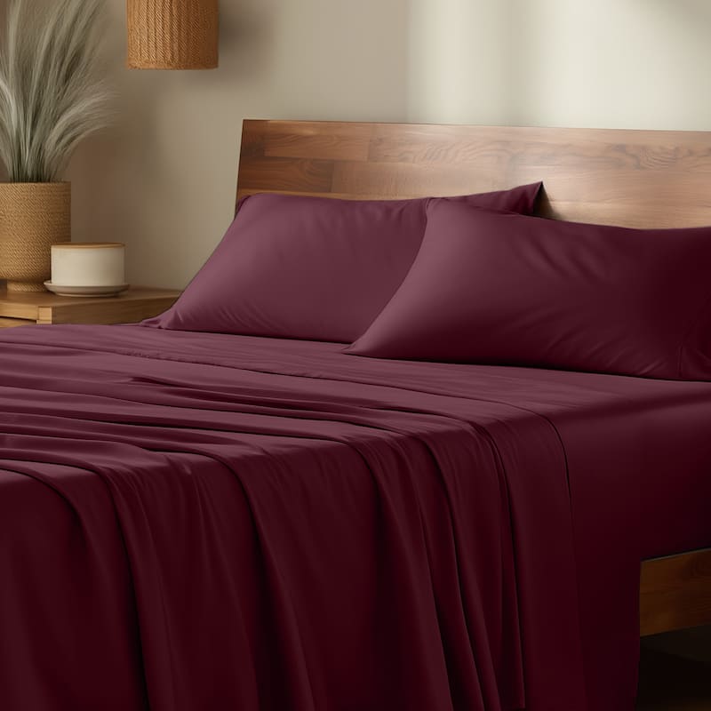 Bare Home Rayon from Bamboo Sheet Set - Deep Pocket - Breathable