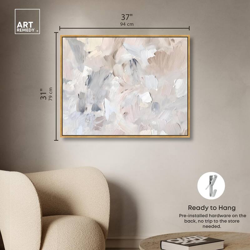 Soft Colors Fade II Canvas by Art Remedy