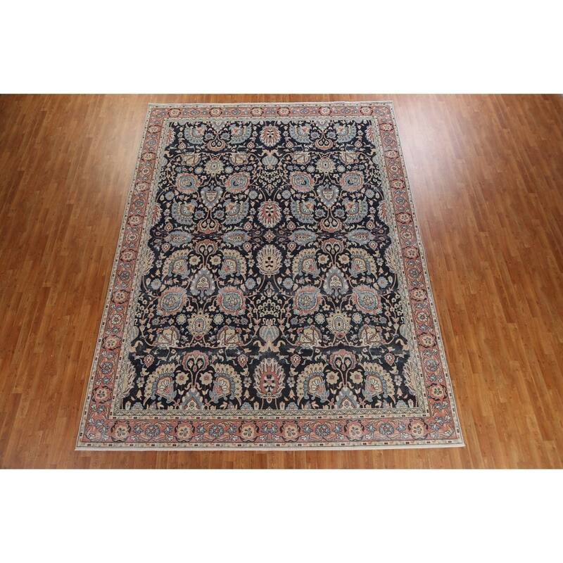 Floral Sultanabad Ziegler Turkish Oriental Area Rug Wool Hand-knotted - 9'9" x 13'0"