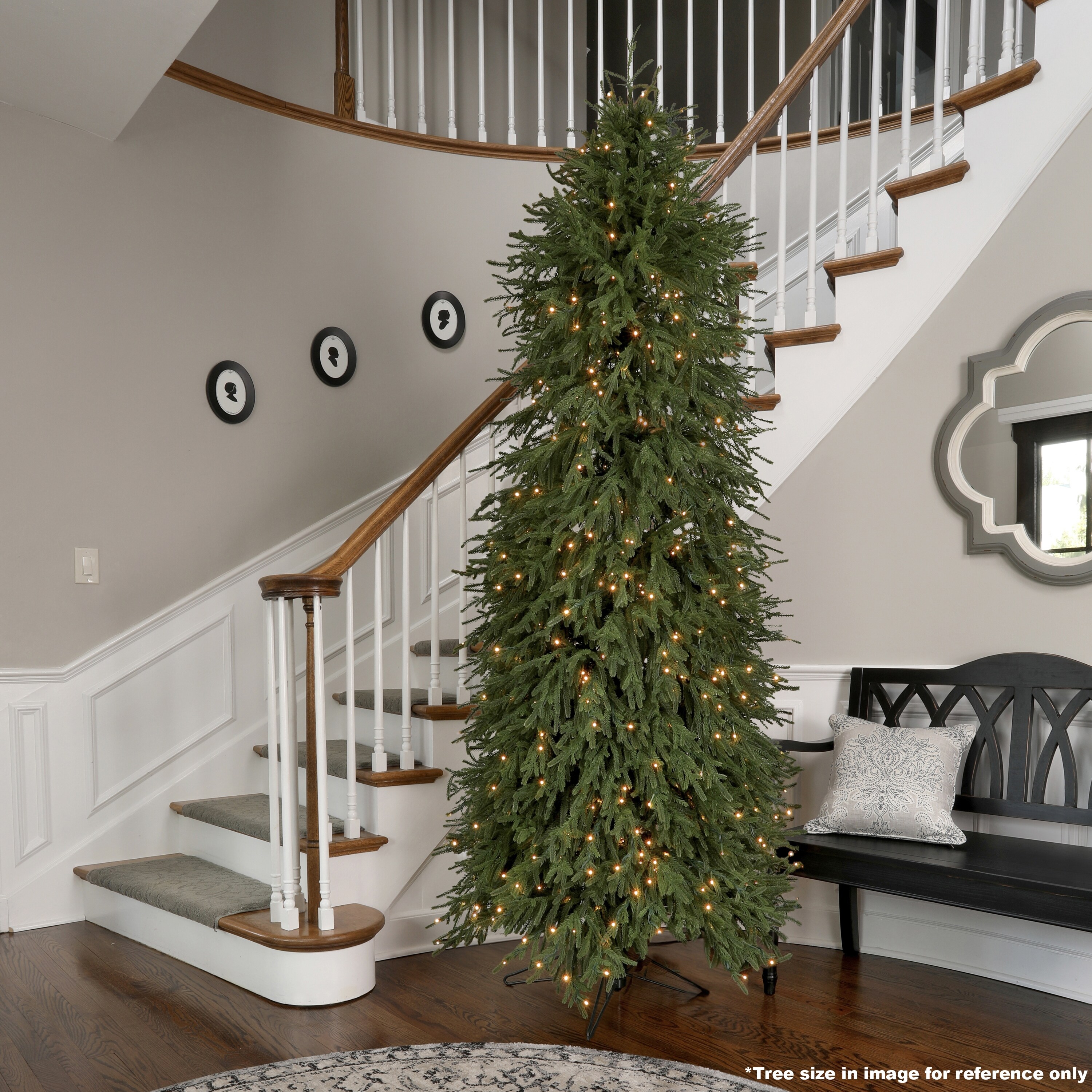 9' LED EZ Plug Natural Touch Norfolk Tree - On Sale - Bed Bath