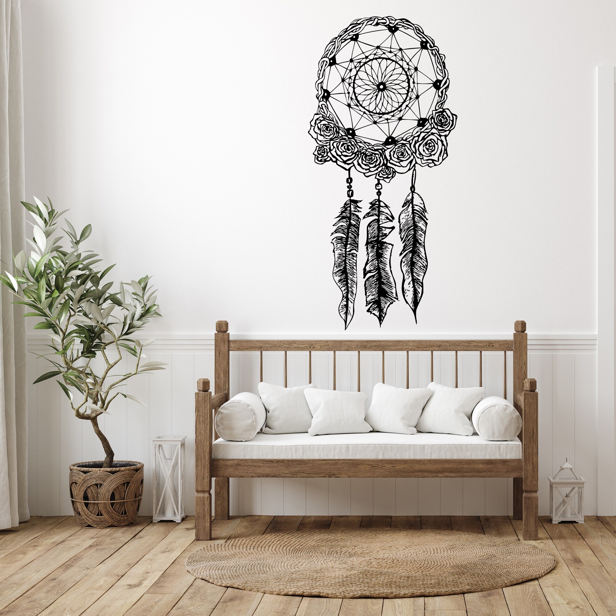 Dream Catcher Wall Decal Vinyl Sticker Decals-image