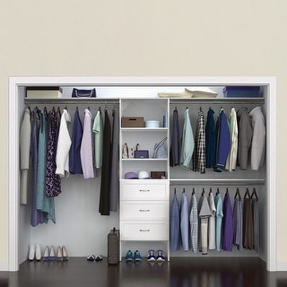 ClosetMaid SuiteSymphony 25-inch W Tower Closet Organizer with 3 Drawers