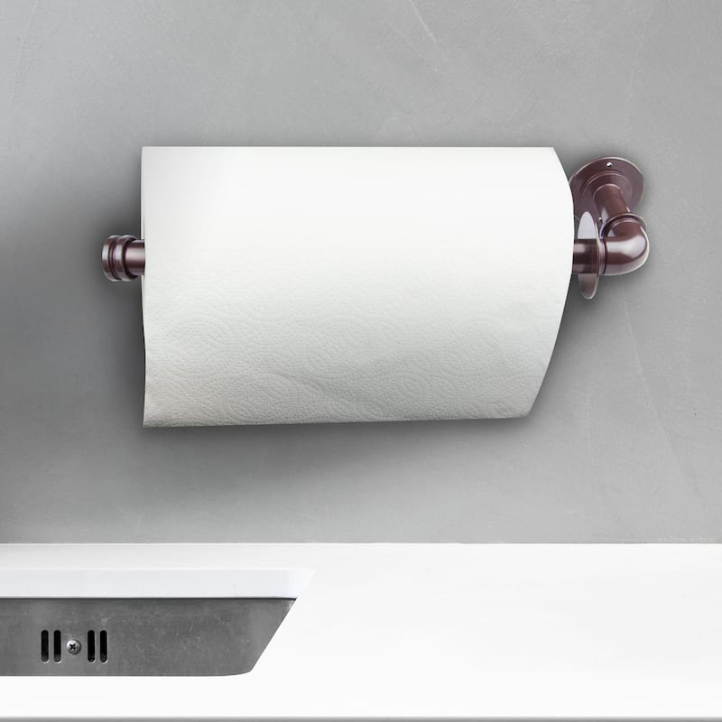 InStyleDesign Industrial Pipe Triple Toilet Paper / Towel Holder