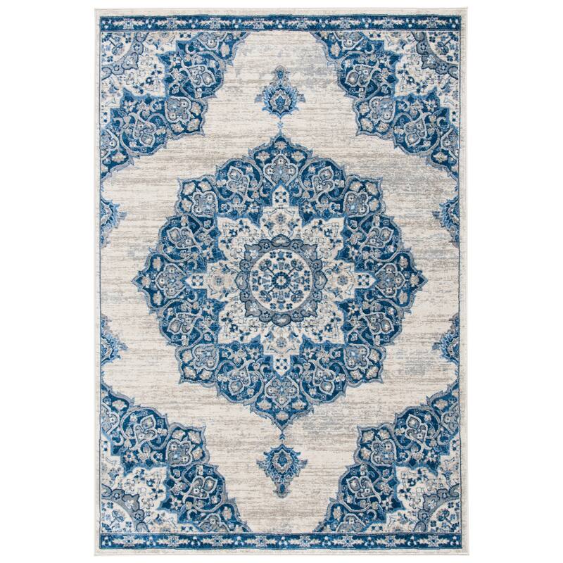 SAFAVIEH Handmade Metro Janin Wool Rug - 2'3" x 9' Runner - Ivory/Red