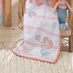 preview thumbnail 7 of 6, Bedtime Originals Disney Baby The Little Mermaid White Baby Blanket - Ariel