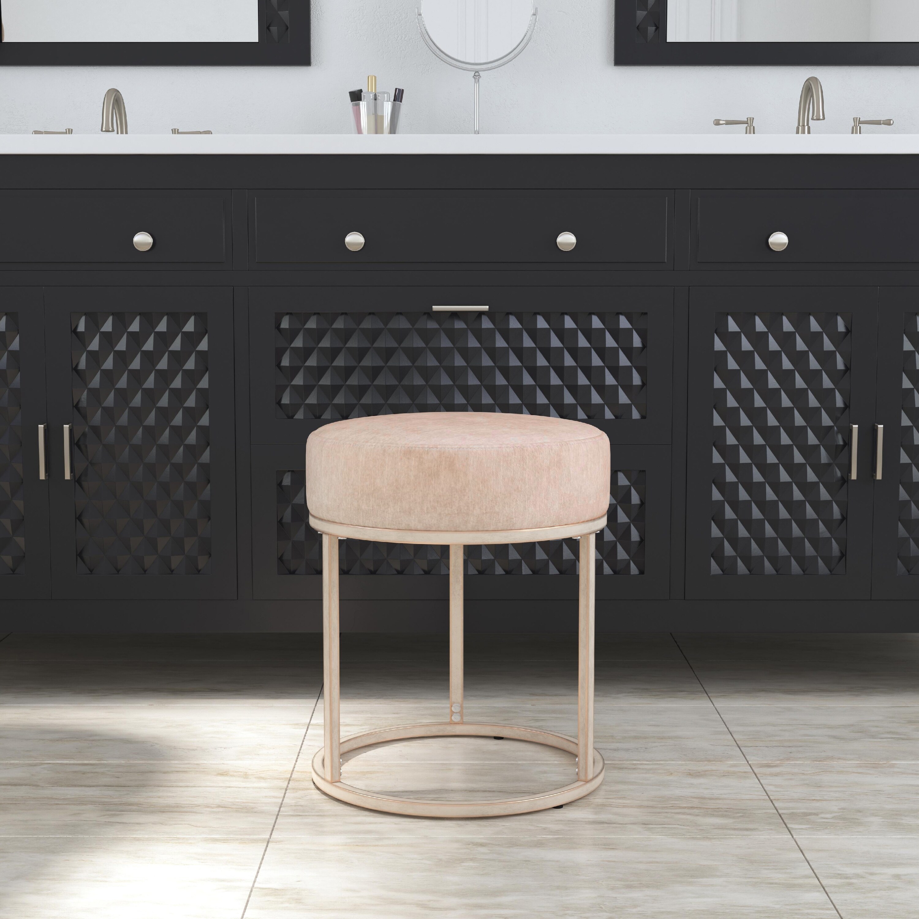 Vanity bench deals for bathroom