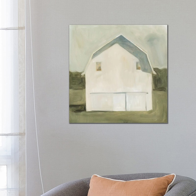 iCanvas "Serene Barn VI" by Emma Scarvey Canvas Print - 26x26x1.5