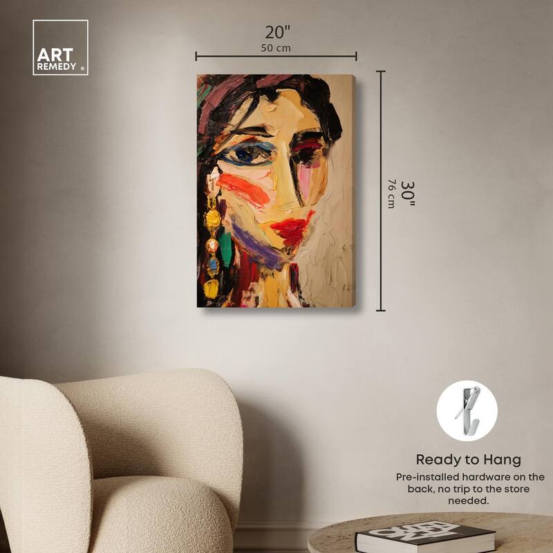 Colorful Expression I Canvas by Art Remedy, Gallery Wrapped