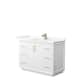 Option White, Bronze Trim, Giotto Quartz Top