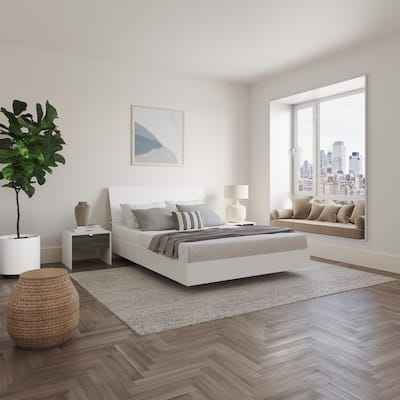 Porter 4-Piece Floating Platform Bedroom Set