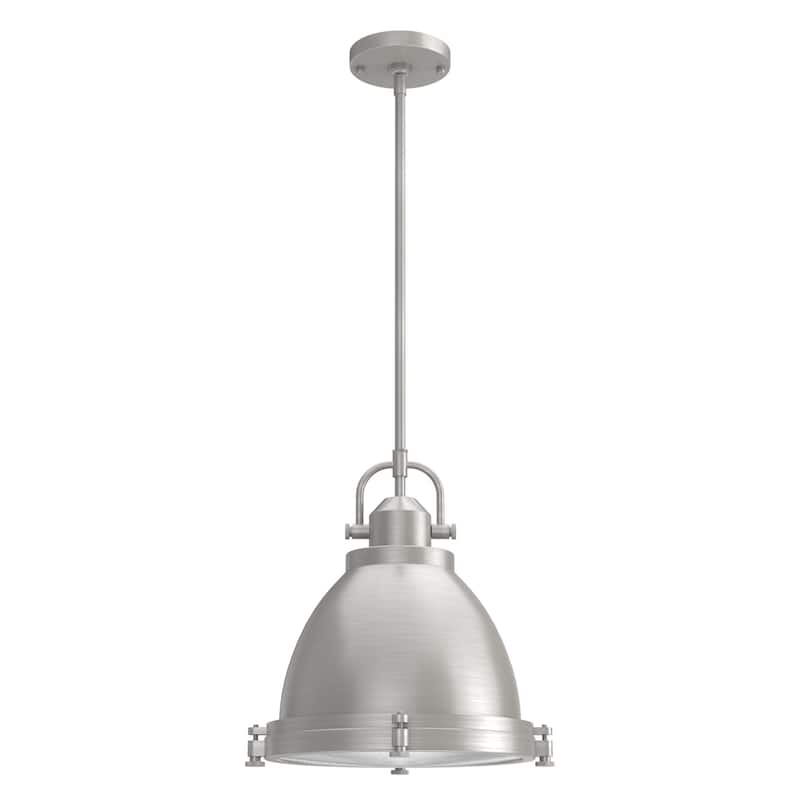 Hunter Bridgemoor 14" 2-Light Pendant - Kitchen Island, Dining Room - Modern Industrial, Farmhouse