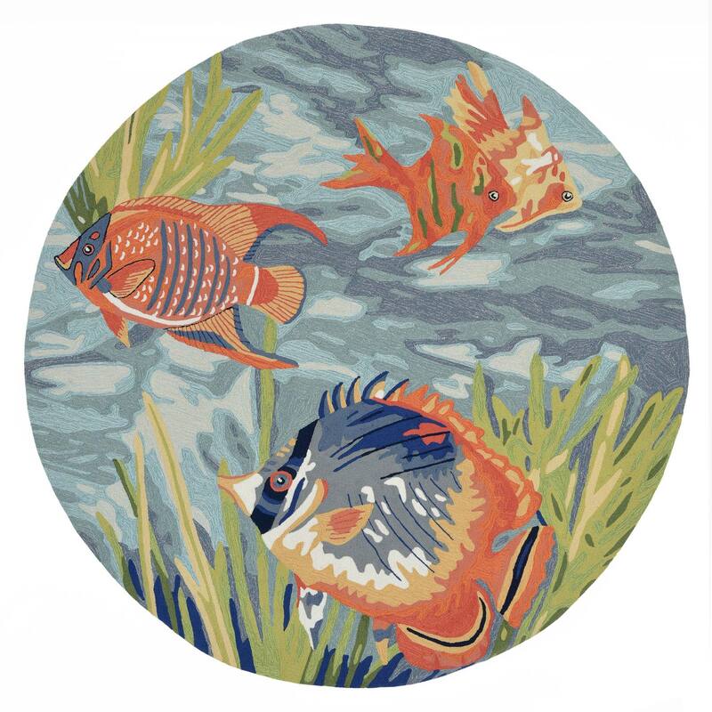 Liora Manne Ravella Tropical Fish Indoor/Outdoor Rug