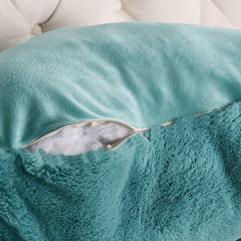 Home Soft Things FoxFauxFur Bedrest