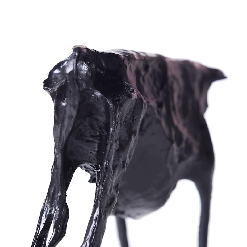 Dann Foley Lifestyle - Battle Bull Sculpture - Black Finish