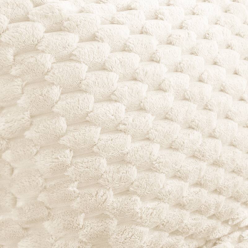 Roomfitters 82" Modular L-Shape Flannelette Sectional, No Assembly Boneless Cloud Sofa