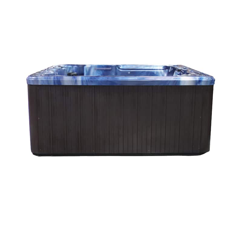 Hudson Bay Spas 6-person 34-jet Spa with Stainless Jets- Majestic Shell Color