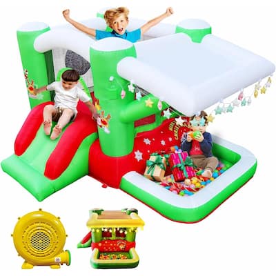 Inflatable Bounce House for Kids,Jump 'n Slide Inflatable Bouncer