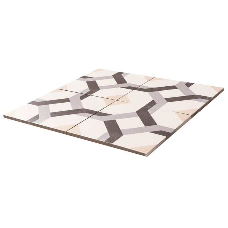 The Tile Life DaVinci 7.9x7.9 Beige Porcelain Floor & Wall Tile