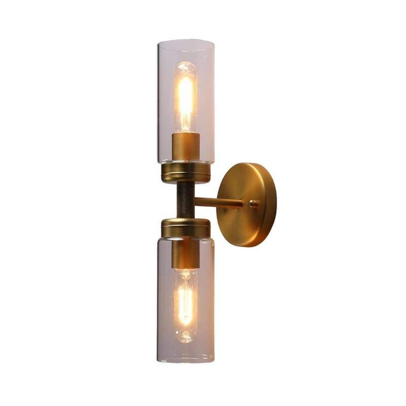 2 Light lighting and bulbs antique light fixture glass, metal lighting wall lights