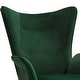 preview thumbnail 20 of 92, Upholstered Wingback Armchair Leisure Accent Chair, Single - 40.55" H x 28.34" W x 33.1" D