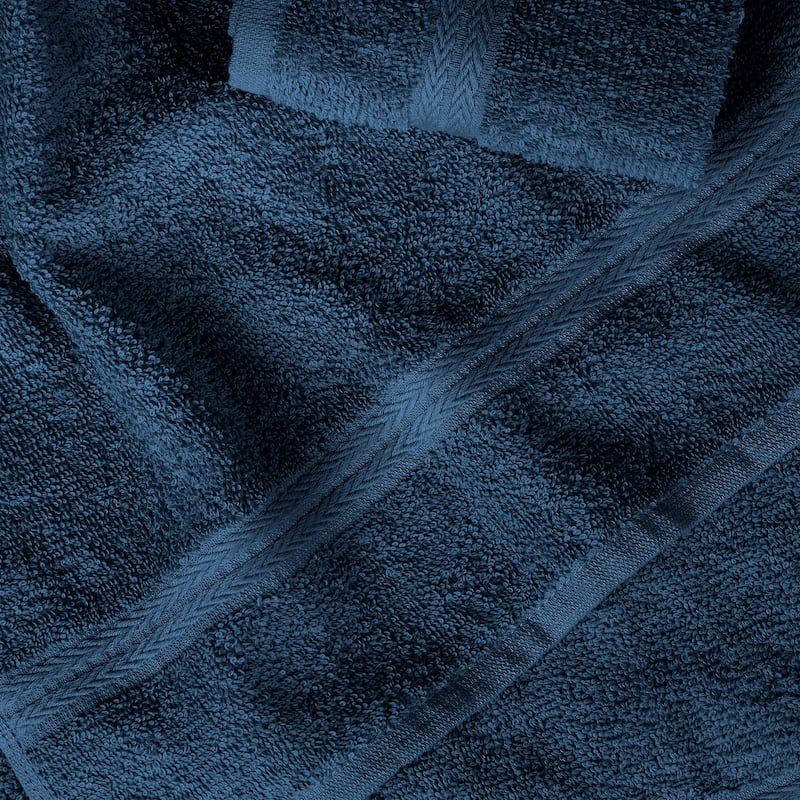 Superior Miami 100% Cotton 6-Piece Towel Set - Lightweight & Quick Drying