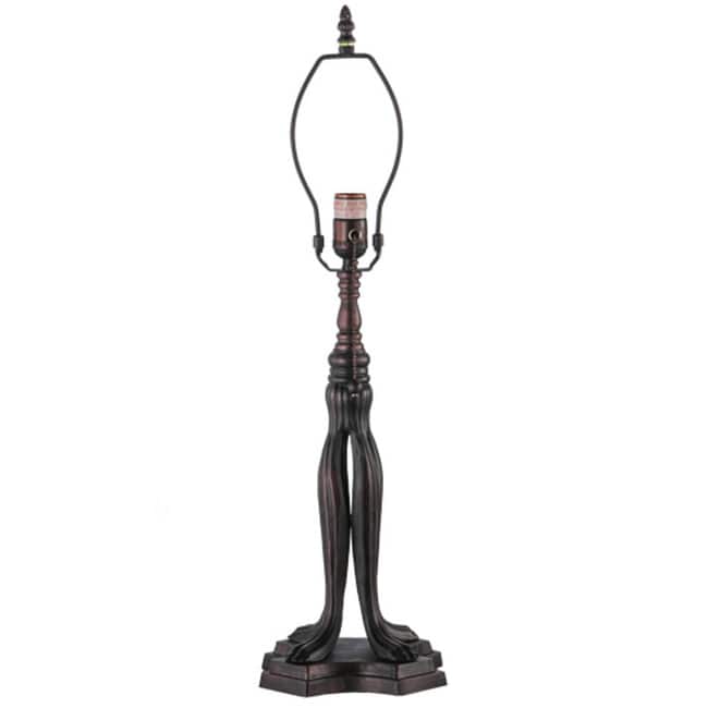 Meyda Tiffany 24254 Lionfoot 16" Tall Lamp Base