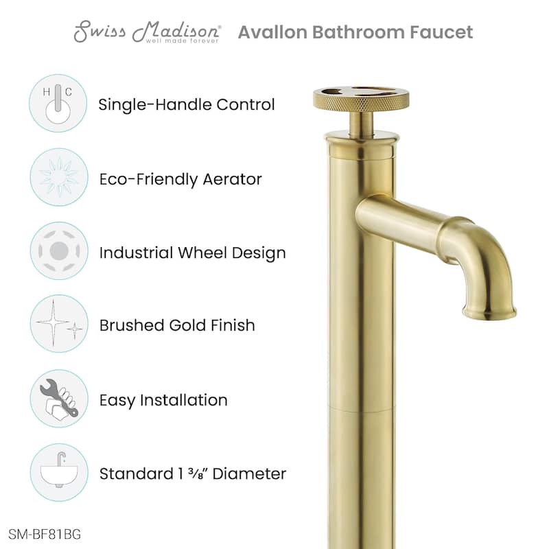 Avallon 12 Single Handle, Bathroom Faucet