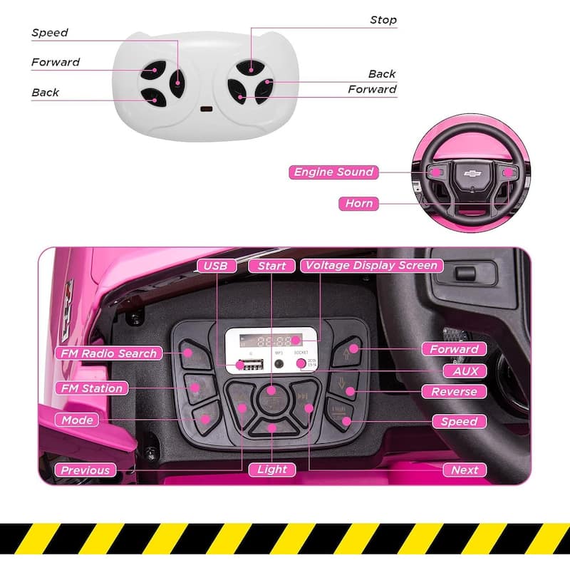 12V Kids Ride on Truck,Electric Ride on Car