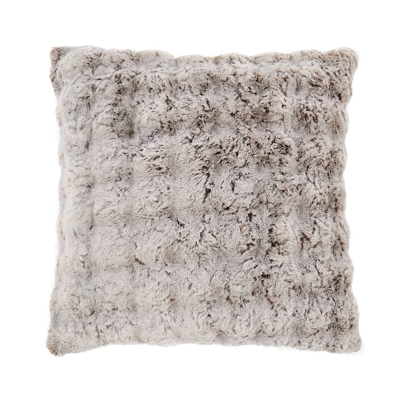 1 Pc Variegated FauxFur Pillow Shell Decorative Cushion Cover