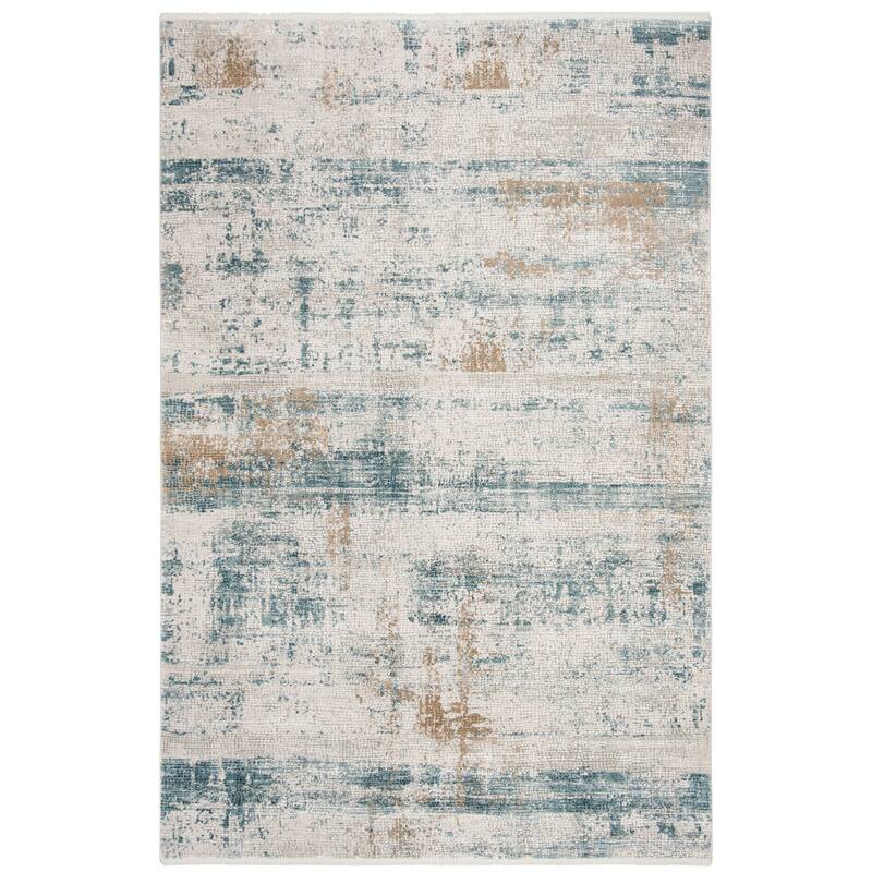SAFAVIEH Eclipse Nilofar Vintage Boho Abstract Viscose Rug with
