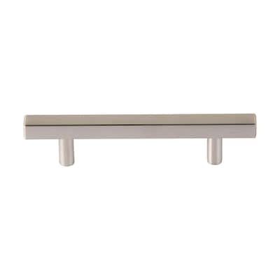 Utopia Alley Oslo Pull Handle-Brushed Nickel Drawer Pull Handle, 3.75" Center to Center
