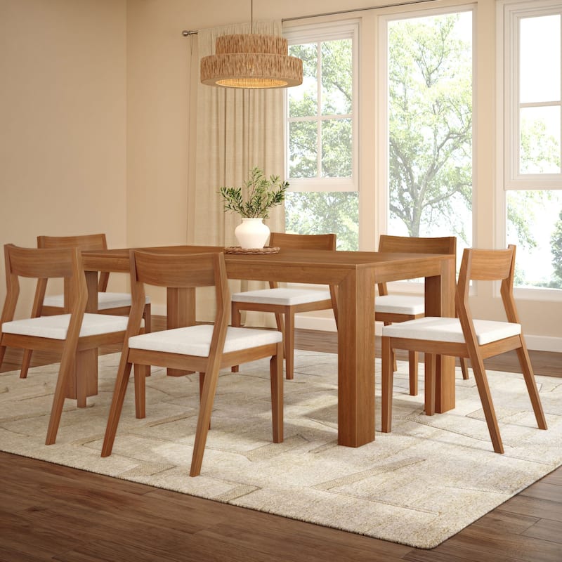 Plank and Beam Rectangular Modern Dining Table - 72"