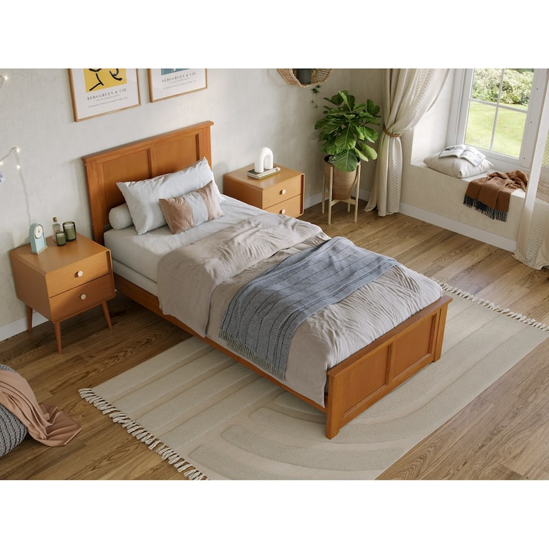 AFI, Madison Foundation Bed with Matching Footboard