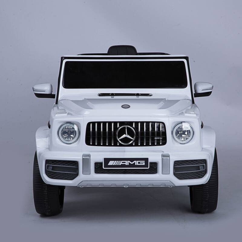 Mercedes-Benz G63 Kids Electric Ride-On Car with Parental Remote, Music Player, and Quake-Proof Wheels 鈥