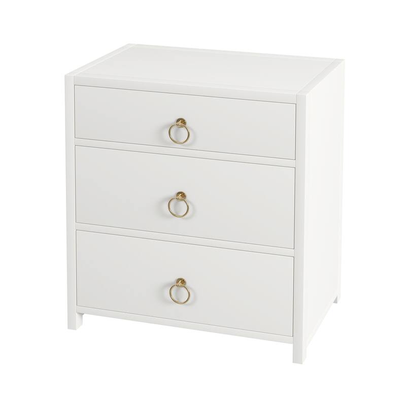 Lark 3-Drawer Nightstand