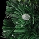 preview thumbnail 3 of 17, vidaXL Artificial Christmas Tree with Stand/LED 5/6/7/8 ft Fiber Optic