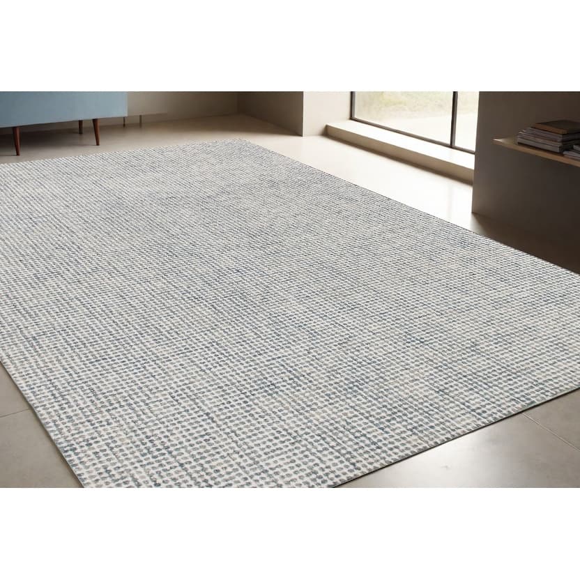 Cutat Hand Tufted Abstract Modern Area Rug By HomeRoots