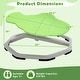 preview thumbnail 3 of 8, Costway Kids Sensory Swivel Chair with Non-Slip Metal Base for - See Details