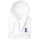 preview thumbnail 72 of 78, Sweet Kids 100% Polyester SUPER PLUSH Double Brushed Hooded Bathrobe with Purple Bookman Monogram K - Large