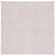 preview thumbnail 82 of 84, SAFAVIEH Handmade Flatweave Montauk Adrian Casual Cotton Rug 6' Square - Beige/Ivory - Square