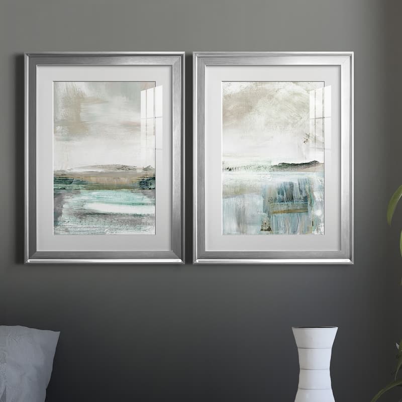 Summer Teal I Premium Framed Print - Ready to Hang